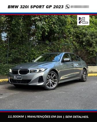 BMW 320i 2.0 16V TURBO FLEX SPORT GP AUTOMÁTICO BMW 320i 2.0 16V TURBO FLEX SPORT GP AUTOMÁTICO